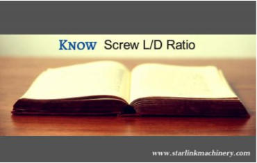 About screw LD ratio