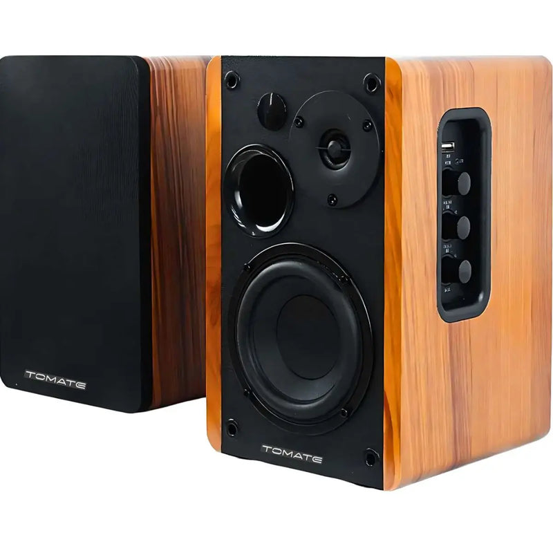 Tomato Speaker Audio Monitor with Bluetooth Professional Black 110V/220V Portable Speaker Speaker