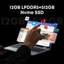 CHUWI MiniBook X N150 Laptop 10.51 Inch 16GB RAM 512GB SSD 2-in-1 Yoga Mode Intel  Windows 11 Notebook 360° Flipable WiFi 6