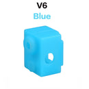 For E3D V6/V5 MK7 MK8 MK9/Volnaco /BP6 Heat Block Socks Silicone Sleeve Heater Block Hotend Protector Cover For 3D Printer Parts