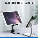 Suporte Universal Para Celular/Tablet Dobrável e Portátil Ajustável e Ergonômico Apoio p/ Mesa-ENVIO IMEDIATO PARA TODO BRASIL