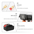Electric High Pressure Wash Rechargeable Car Wash Gun Cordless Electric Water Gun Foam Machine for Makita 21V Battery