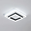 Square Acrylic  Ceiling Light Modern LED Ceiling Lamp,White 6500K LED Ceiling Lights for Bedroom Office Kitchen Living Room