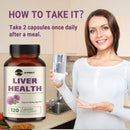 Liver Health - Cardiovascular Health, Antioxidant, Liver Cleansing, Repair and Detoxification - 120 Capsules