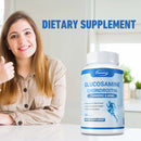 Glucosamine Chondroitin Turmeric & MSM - Supports Joint, Bone and Cartilage Health and Improves Joint Mobility - 120 Capsules