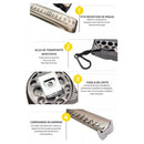 High Precision Stainless Steel Tape Measure 3M 5M 7.5m Durable Compact Tool for Professional and Household Measurement