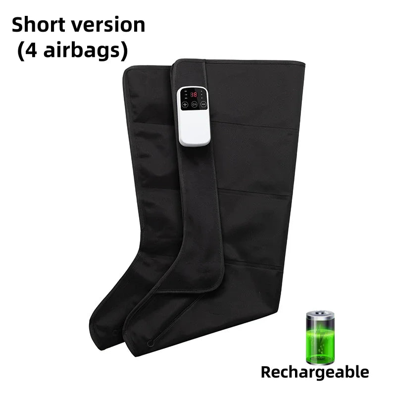 jinKairui Air Pressure Leg Massager Foot Massage Kneading Squeeze Calf Deep Relaxation with Remote Control