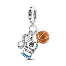 2024 Expect Amazing Carnival Charms Bead 925 Sterling Silver Play Football Dangle Fit Bangle Bracelet Necklace DIY Jewelry