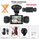3/4 Channels 360° Car DashCam WIFI  Video Recorder 1080P Car DVR 3Lens Front left right Rear View camera Night Vision Black Box