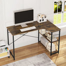 WOLTU 1PC Computer Table L-Shaped Office Desk  PC Laptop Table Workstation Study Writing Desk Dining Gaming Table