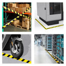 Yellow black warning tape Marking Safety Soft PVC Strong Adhesive Grip tape For Factory Warehouse Stairs warning stickers