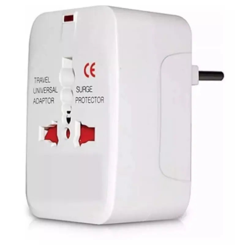 Tomada Adaptador  Universal Internacional Viagem + 150 Países