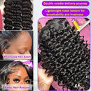 230% Loose Deep Wave Wig 13X6 Lace Frontal Human Hair Wigs Deep Curly 13x4 Transparent Lace Frontal Wigs For Women