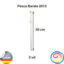 Castin Surf Fishing Rod Holder. Unpainted Aluminum. Eco Model