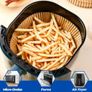 Disposable Air Fryer Shape, Paper Liner, Barbecue Plate, Round Oven Pan, Fryer, Microwave