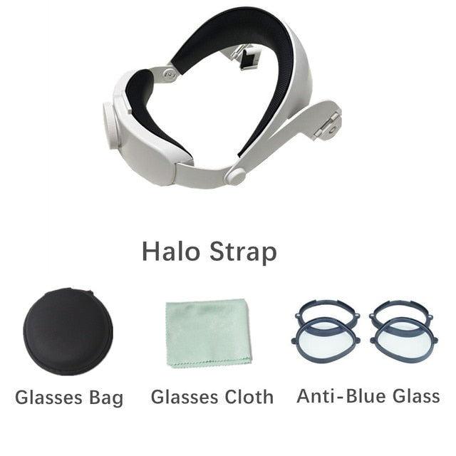 Ficep Head Strap for Oculus Quest 2 Halo Strap Adjustable Comfortable Oculus Quest 2 Head Strap for Oculus Quest2 Accessories