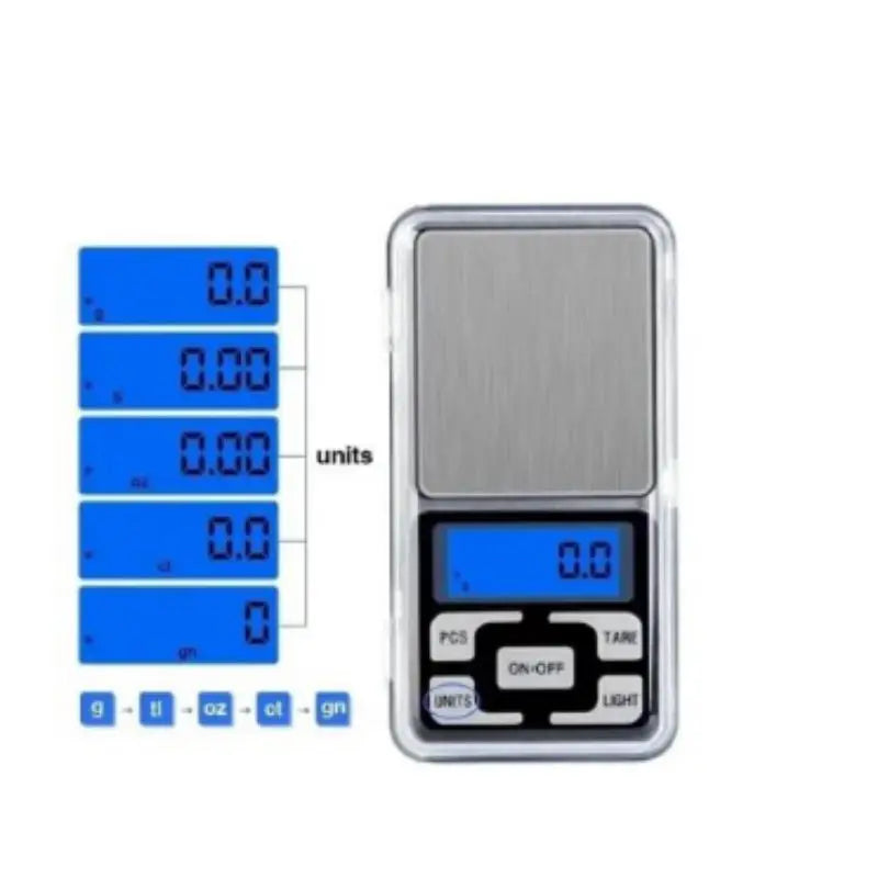 Mini Pocket Digital Scale And High Precision 0,1g Up To 500g