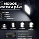 Mini Lanterna Com Led 4 Modos de Luz 4 Funções, Chaveiro portatil e abridor de garrafas