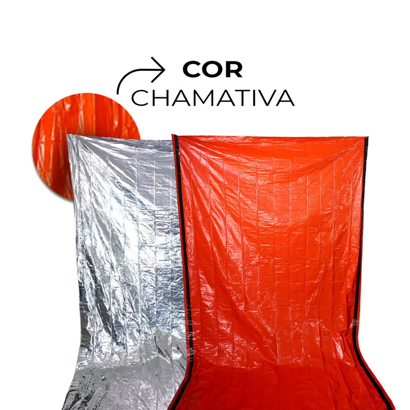 Emergency Survival Reusable Thermal Blanket SOS Sleeping Bag Waterproof Outdoor Bask