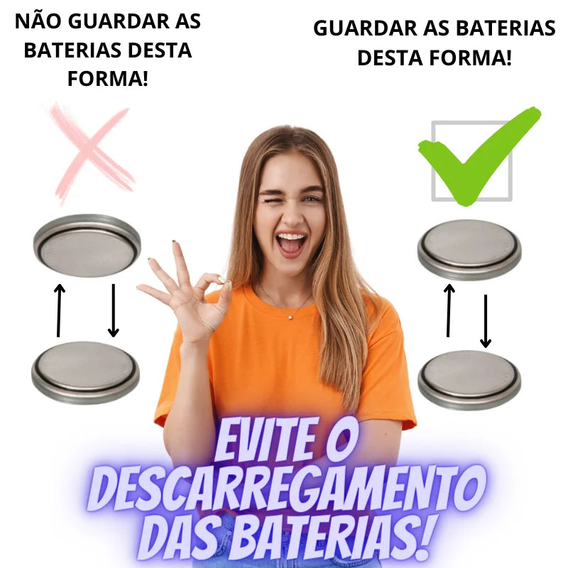 10 Unidades  Bateria de Lítio (Lithium) CR 1220 3V