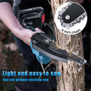21V 6-Inch Mini ChainSaw Powerful Cordless Rechargeable Handheld Portable Small Electric Saw 7500mAh Battery Pruning Garden Tool