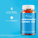 Ashwagandha Gummies - Relieve Stress, Improve Sleep, Support Brain Health, Muscle and Strength, Boost Immunity - 100 Gummies