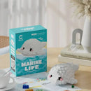 Creative Ocean World Animal Particle Building Blocks Toys Children's Toys Mini Animal Model Educational Toys Compatible Building