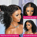 200 Density Curly Glueless Wigs Human Hair 13x6 HD Lace Frontal Wig Deep Wave Ready To Wear 6x6 Closure Wigs Pre Cut Preplucked
