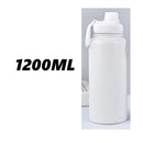 Garrafa Térmica 1200ml garrafa macaron espacial Quente & Frio Com Isolamento Térmico De Grande Capacidade