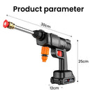 1000W Cordless High Pressure Cleaner Washer Spray Water Gun Car Wash Pressure Water Cleaning Machine Tool for Makita 18V Battery