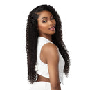Sensationnel Unprocessed Virgin Human Hair 13X4 HD Lace Frontal Wig Glueless 13A Bohemian20"&28" - Long Curly Style, Tangle Free