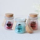 Lot 6 to 24 candles with phrases, colored candles, guest card, scented candles, 3 different colors with 3 different phrases, christening guests details, wedding guest details, gift Store