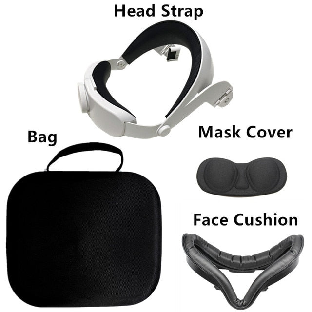 Ficep Head Strap for Oculus Quest 2 Halo Strap Adjustable Comfortable Oculus Quest 2 Head Strap for Oculus Quest2 Accessories