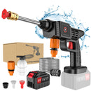 Wireless high pressure water gun, 21V, 70bar, foam production, 20000rpm, car wash gun for Auto, Home Garden Machine Tool