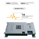 【Do Brasil】Smart BMS JK-B1A8S10P 4S~ 8S 12V 24V Kingbo Power Battery With 1A Active Balabce ,included  Switch