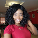 10-32 inch Rose Curly Funmi Human Hair Bundles 10A Grade Pixie Curls Human Hair Extension Brazilian Hair Weave Bundles For Women