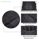 Peruca Longo Cacheado Wig Cabelo Fibra Orgânica Premium Alta Qualidade Colocação Fácil Identica ao Humano 70cm 270g