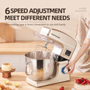 SUNATUR 10L Stand Mixer 2200w Dough Kneading Planetary Proccessor Automatic Beater Electric timed Kitchen Blender cream whipper