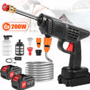 Portable Electric High Pressure Washer Rechargeable Car Wash Gun Cordless Electric Water Gun Foam Machine for Makita 21V Battery