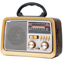Radio Retro bluetooth ,entrada usb,microsd lanterna e sainda auxiliar AD-3188