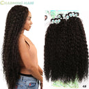 Cabelo Para Entrelace Bio Fibra Orgânico Mulheres Extensões Fibra Química Orgânica Alta Qualidade 300g 9Pcs "HELENA"-MODA