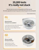 Miaowu Automatic Cat Feeder, 2.4G WiFi, 15 Portions/10 Meals Per Day, Multiple Seals, Anti-Clogging System, For Cats