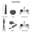 GS5 Mini TV Video Plug-And-Play Game Console, 620 Classic Games, 2 Controllers, TV Output, AV Cable, Game Box, Gift