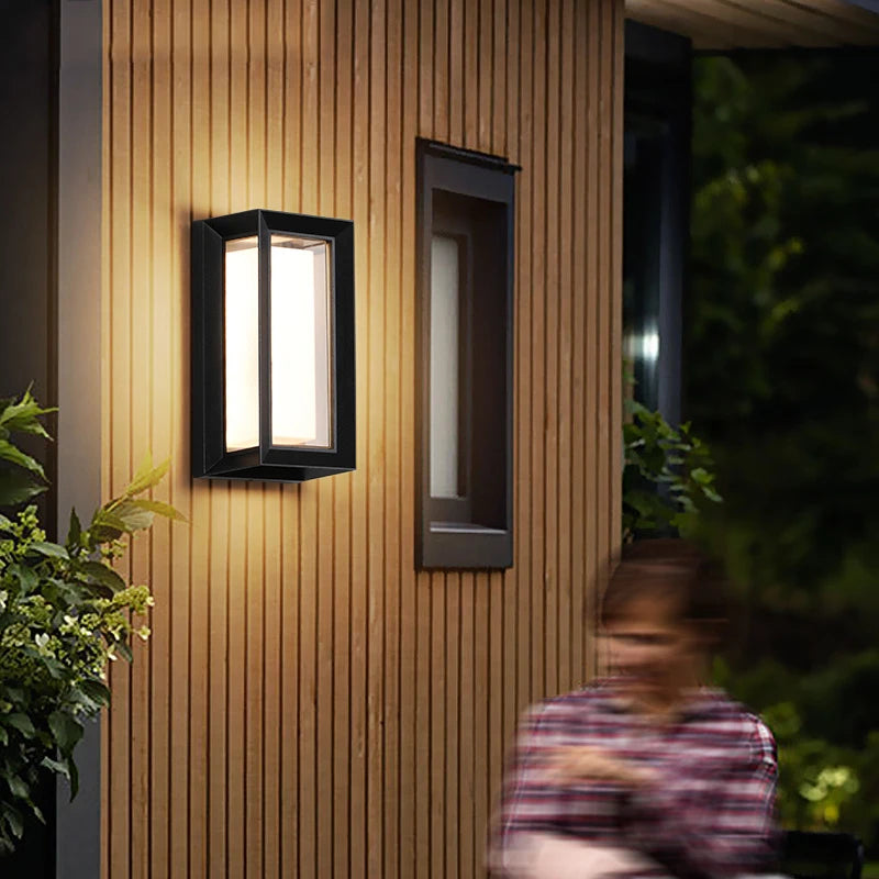 Led outdoor wall lamp led outdoor wall light waterproof light outdoor porche led light with motion sensor light outdoor lighting