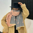 Brand 2022 Scarf Luxury Brand Hijab Winter Cashmere Plaid Thick Shawl And Women Warm Bandana Scarves Cachecol Pashmina Foulard