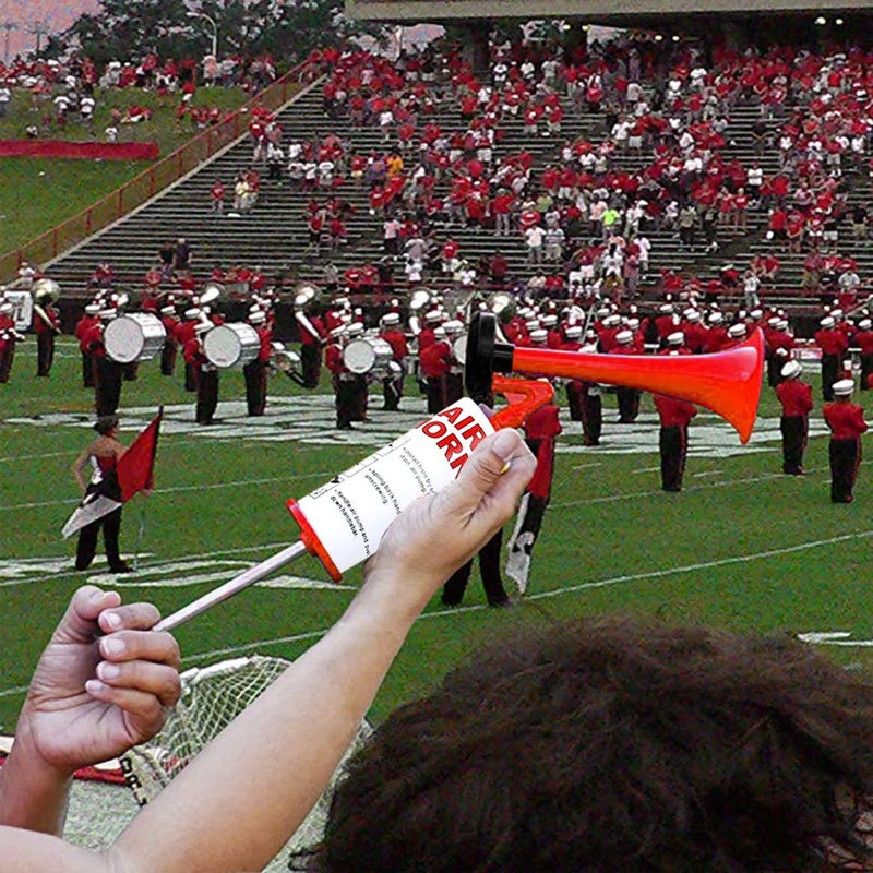 Super Horn Hand Pump Air Horn Cheerleading Soccer Ball Sports Fans Horn Plastic Trumpet with Gas Pump Fine Qaulity