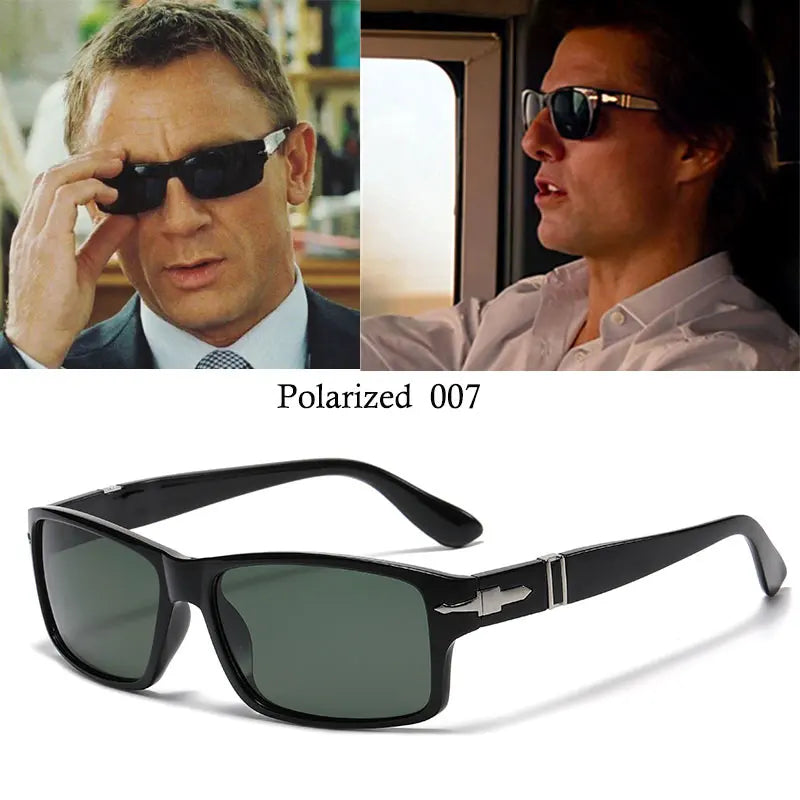 2021 Fashion  Vintage Style Men Polarized Driving Sunglasses Vintage Classic Sun Glasses Oculos De Sol 650