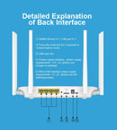 4G CPE 4G wifi router SIM card Hotspot CAT4 32 users RJ45 WAN LAN wireless modem LTE router