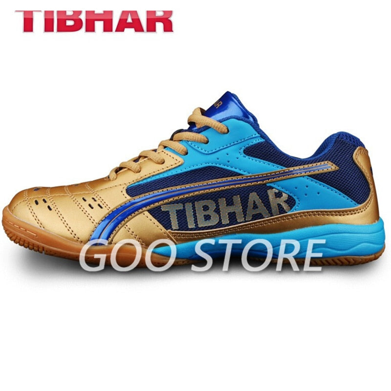 Original TIBHAR Table Tennis Shoes Lightweight comfortable wear-resistant professional Ping Pong Sneakers Sport Shoes