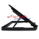 by dhl or ems 50pcs Genuine 5 Fan 2USB Laptop Cooler Cooling Pad Base LED Notebook Cooler Computer USB  For Laptop PC 10''-17''